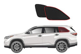 TOYOTA KLUGER/HIGHLANDER 3RD GENERATION PORT WINDOW SHADES (XU50; 2013-2020)