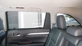 TOYOTA KLUGER/HIGHLANDER 3RD GENERATION CAR REAR WINDOW SHADES (XU50; 2013-2020)