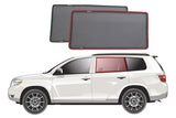 TOYOTA KLUGER/HIGHLANDER 2ND GENERATION CAR REAR WINDOW SHADES (XU40; 2007-2013)
