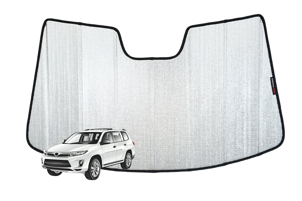 TOYOTA KLUGER/HIGHLANDER 2ND GENERATION FRONT WINDSCREEN SUN SHADE (XU40; 2007-2013)