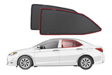TOYOTA COROLLA SEDAN 11TH GENERATION CAR REAR WINDOW SHADES (E170; 2013-2019)
