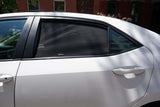 TOYOTA COROLLA SEDAN 11TH GENERATION CAR REAR WINDOW SHADES (E170; 2013-2019)