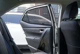 TOYOTA COROLLA SEDAN 11TH GENERATION CAR REAR WINDOW SHADES (E170; 2013-2019)