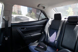 TOYOTA COROLLA SEDAN 11TH GENERATION CAR REAR WINDOW SHADES (E170; 2013-2019)