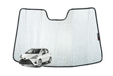 TOYOTA YARIS/VITZ HATCHBACK 3RD GENERATION FRONT WINDSCREEN SUN SHADE (XP130; 2010-2019)