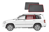 TOYOTA KLUGER/HIGHLANDER 1ST GENERATION CAR REAR WINDOW SHADES (XU20; 2000-2007)