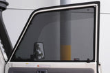 TOYOTA LANDCRUISER 70 SERIES TROOP CARRIER/SINGLE CAB UTE FRONT DOOR CAR WINDOW SHADES (75/78 SERIES; 1984-ON)