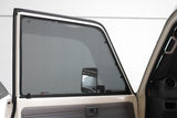 TOYOTA LANDCRUISER 70 SERIES TROOP CARRIER/SINGLE CAB UTE FRONT DOOR CAR WINDOW SHADES (75/78 SERIES; 1984-ON)