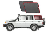 TOYOTA LANDCRUISER 70 SERIES SUV PORT WINDOW SHADES (76 SERIES; 1984-ON)