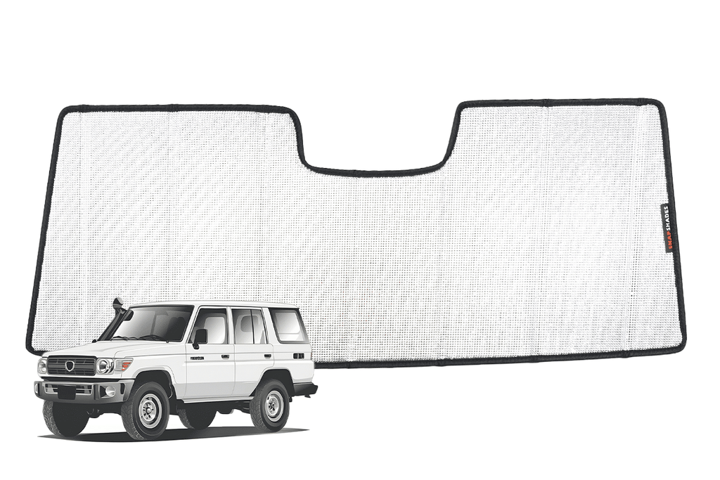 TOYOTA LANDCRUISER TROOP CARRIER/70 SERIES FRONT WINDSCREEN SUN SHADE (WITH PRE-COLLISION SYSTEM)