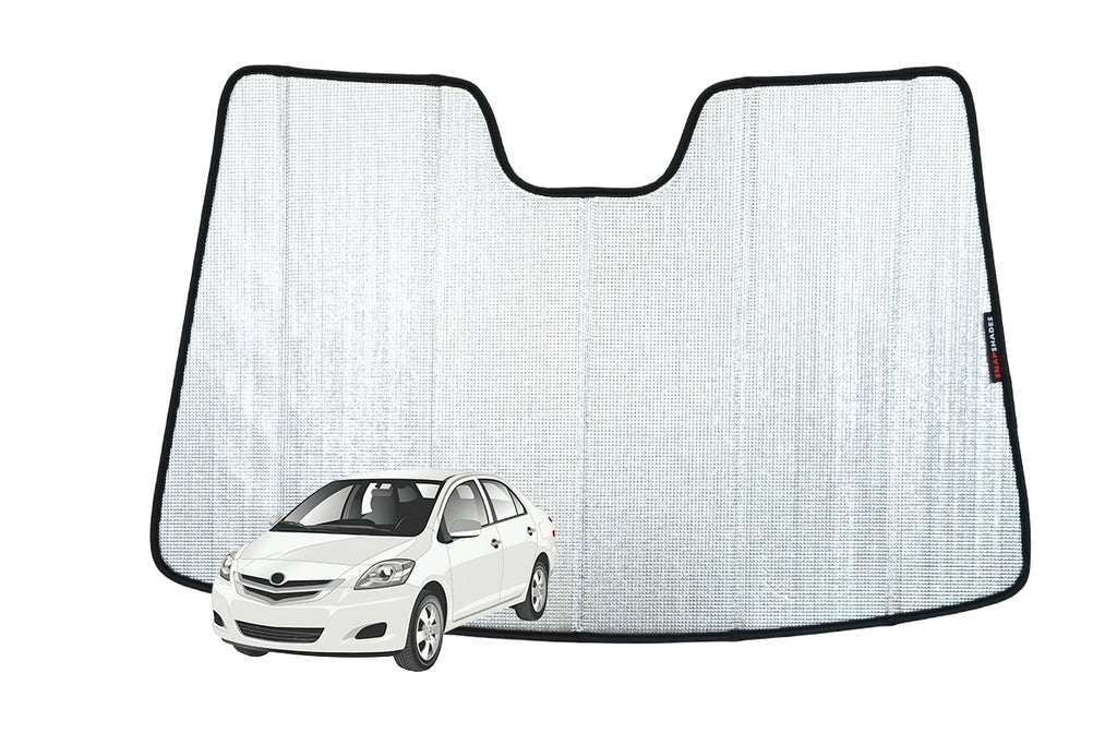 TOYOTA YARIS/BELTA/VIOS SEDAN/HATCHBACK FRONT WINDSCREEN SUN SHADE (XP90; 2005-2012)