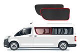 TOYOTA HIACE COMMUTER 6TH GENERATION SLIDING DOOR AND SIDE WINDOW CAR WINDOW SHADES (SLWB)