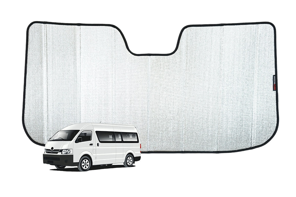 TOYOTA HIACE COMMUTER 6TH GENERATION FRONT WINDSCREEN SUN SHADE (SLWB)