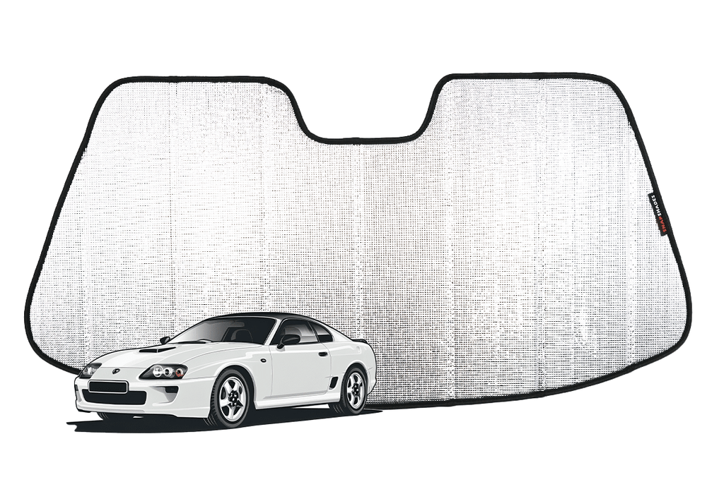 TOYOTA SUPRA 4TH GENERATION FRONT WINDSCREEN SUN SHADE (A80; 1993-2002)