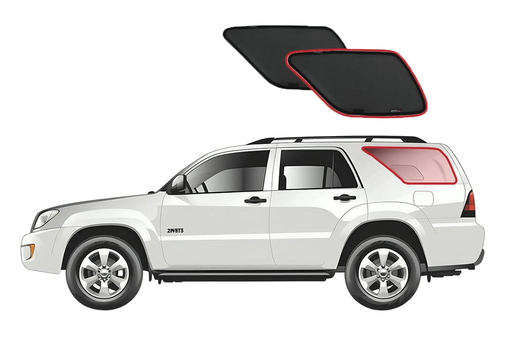 TOYOTA 4RUNNER 4TH GENERATION PORT WINDOW SHADES (N210; 2003-2009)