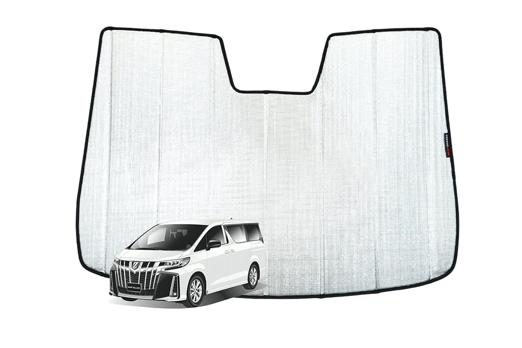 TOYOTA ALPHARD/VELLFIRE 3RD GENERATION FRONT WINDSCREEN SUN SHADE (AH30; 2015-2023)