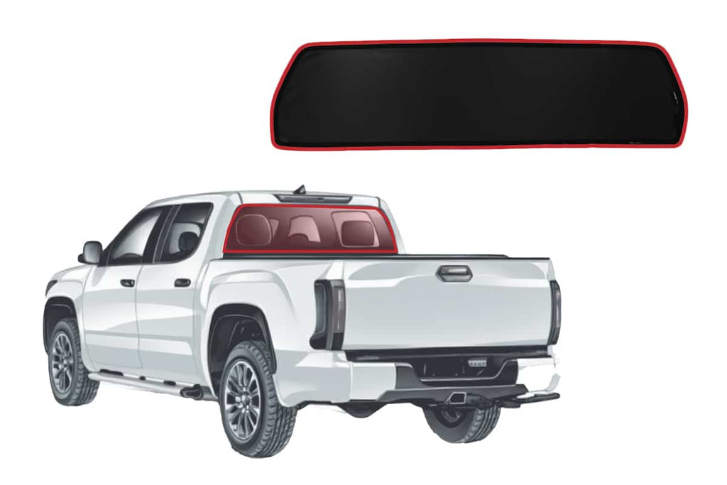 TOYOTA TUNDRA 3RD GENERATION REAR WINDSCREEN SHADE (FIXED WINDOW)