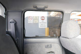 TOYOTA HILUX DUAL CAB UTE 6TH GENERATION CAR REAR WINDOW SHADES (N140- N150- N160- N170; 1997-2005)