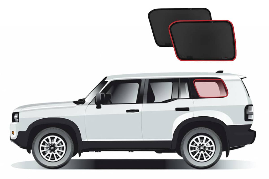 TOYOTA LANDCRUISER PRADO 250 SERIES | LEXUS GX PORT WINDOW SHADES (J250; 2023-ON)
