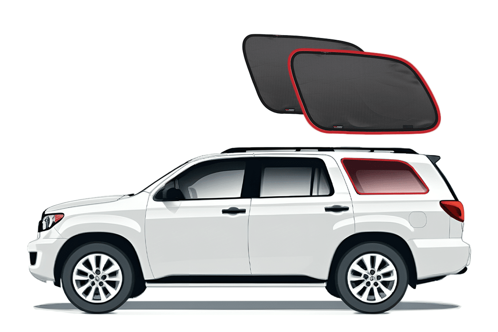 TOYOTA SEQUOIA 2ND GENERATION PORT WINDOW SHADES (XK60; 2007-2022)