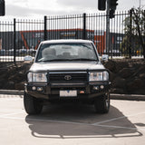 MCC FALCON A-FRAME BULLBAR WITH FOG LIGHTS FOR TOYOTA LANDCRUISER 98-07