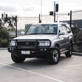 MCC FALCON A-FRAME BULLBAR WITH FOG LIGHTS FOR TOYOTA LANDCRUISER 98-07