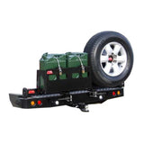 MCC REAR WHEEL CARRIER BAR WITH DUAL REAR WHEEL HOLDERS FOR LDV T60 18-ON