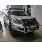 MCC FALCON BLACK LOOP BULLBAR WITH FOG LIGHTS FOR TOYOTA PRADO 17-20