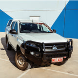 MCC FALCON A-FRAME BULLBAR WITH FOG LIGHTS FOR MITSUBISHI TRITON 19-ON