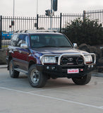 MCC FALCON TRIPLE LOOP BULLBAR WITH FOG LIGHTS FOR TOYOTA LANDCRUISER 98-07
