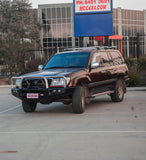 MCC FALCON TRIPLE LOOP BULLBAR WITH FOG LIGHTS FOR TOYOTA LANDCRUISER 98-07