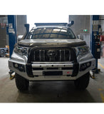 MCC FALCON BLACK LOOP BULLBAR WITH FOG LIGHTS FOR TOYOTA PRADO 17-20