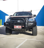 MCC PHOENIX SINGLE BLACK LOOP STEEL BULLBAR FOR HOLDEN COLORADO 7 12-16
