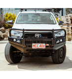 MCC FALCON A-FRAME BULLBAR WITH FOG LIGHTS FOR TOYOTA HILUX 20-ON