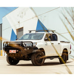 MCC FALCON A-FRAME BULLBAR WITH FOG LIGHTS FOR TOYOTA HILUX 20-ON