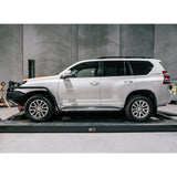 MCC CHROME INSERT SIDESTEP/RAIL KIT TO FIT 50MM BULLBAR FOR TOYOTA PRADO 09-17