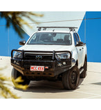 MCC FALCON A-FRAME BULLBAR WITH FOG LIGHTS FOR TOYOTA HILUX 20-ON