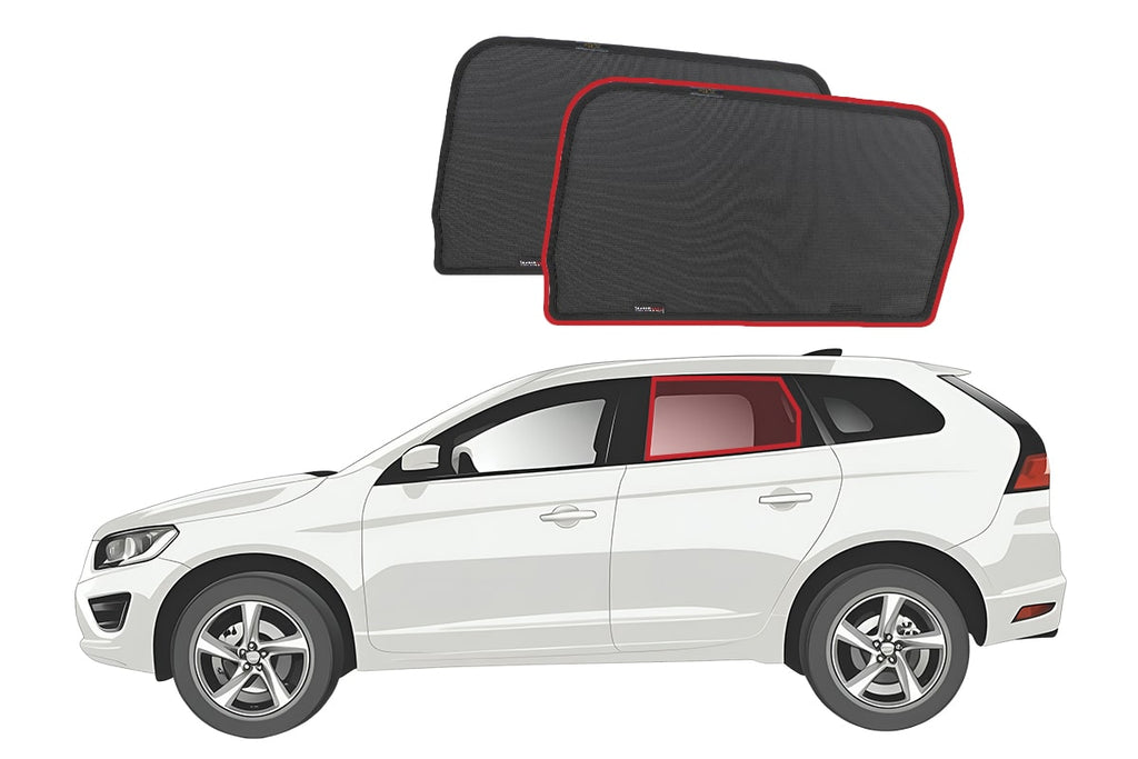 VOLVO XC60 1ST GENERATION CAR REAR WINDOW SHADES (2009-2017)