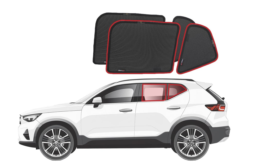 VOLVO XC40/XC40 RECHARGE/EX40 1ST GENERATION CAR REAR WINDOW SHADES (2018-ON)