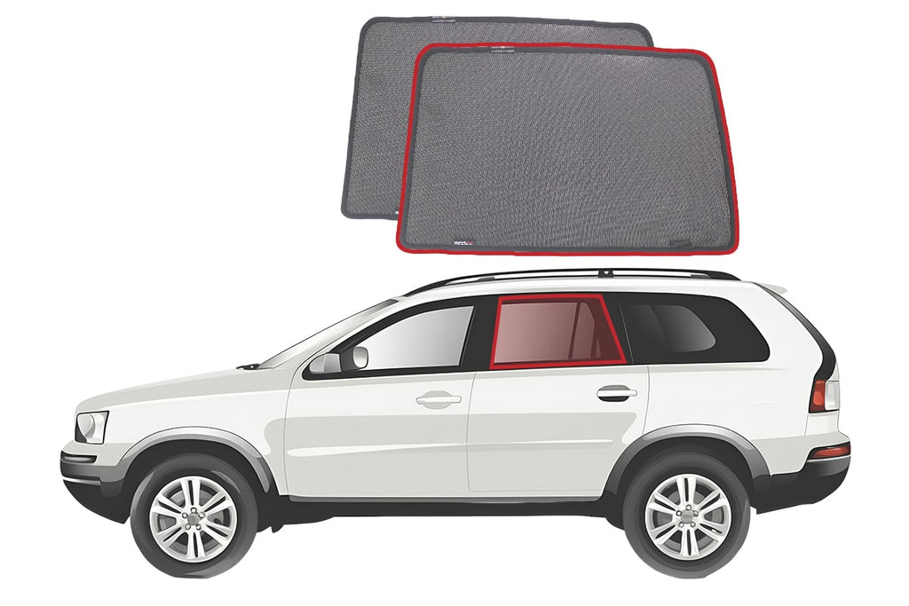 VOLVO XC90 1ST GENERATION CAR REAR WINDOW SHADES (2002-2014)