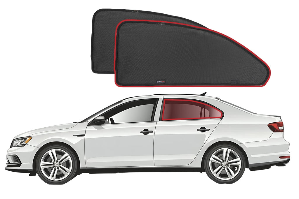 VOLKSWAGEN JETTA SEDAN 6TH GENERATION CAR REAR WINDOW SHADES (A6- TYP 5C6; 2011-2018)