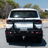 MCC REAR WHEEL CARRIER BAR WITH DUAL REAR WHEEL HOLDERS FOR FORD EVEREST 22-ON