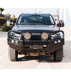MCC FALCON A-FRAME BULLBAR WITH FOG LIGHTS FOR ISUZU MUX 20-ON