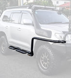 MCC CHROME INSERT TWISTED SIDESTEP/RAIL KIT TO FIT 50MM BULLBAR FOR MITSUBISHI TRITON 24-ON