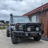 MCC ROCKER TRIPLE LOOP BULLBAR FOR TOYOTA LANDCRUISER 24-ON