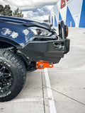 MCC FALCON BLACK LOOP BULLBAR WITH FOG LIGHTS FOR ISUZU MUX 20-ON