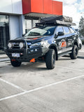 MCC FALCON STAINLESS LOOP BULLBAR WITH FOG LIGHTS FOR ISUZU MUX 20-ON