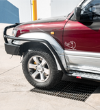 MCC CHROME INSERT SIDESTEP/RAIL KIT TO FIT 50MM BULLBAR FOR TOYOTA PRADO 96-02