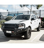 MCC FALCON STEEL A-FRAME BULLBAR WITH FOG LIGHTS FOR FORD RANGER 16-21 (NON TECH PACK)