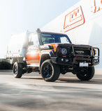 MCC FALCON A-FRAME BULLBAR WITH FOG LIGHTS FOR TOYOTA LANDCRUISER 24-ON